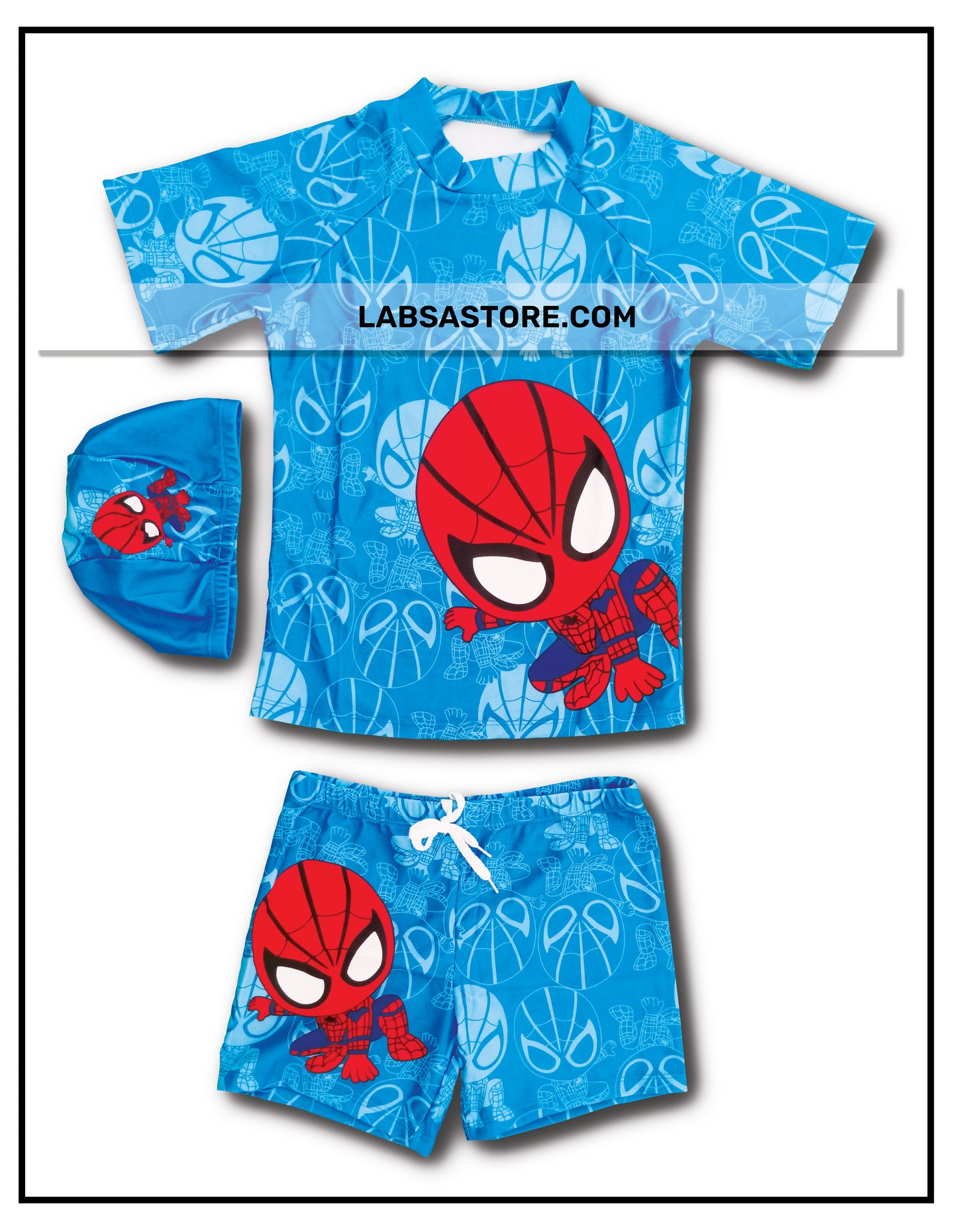 Maillot de bain pour garçon red spider