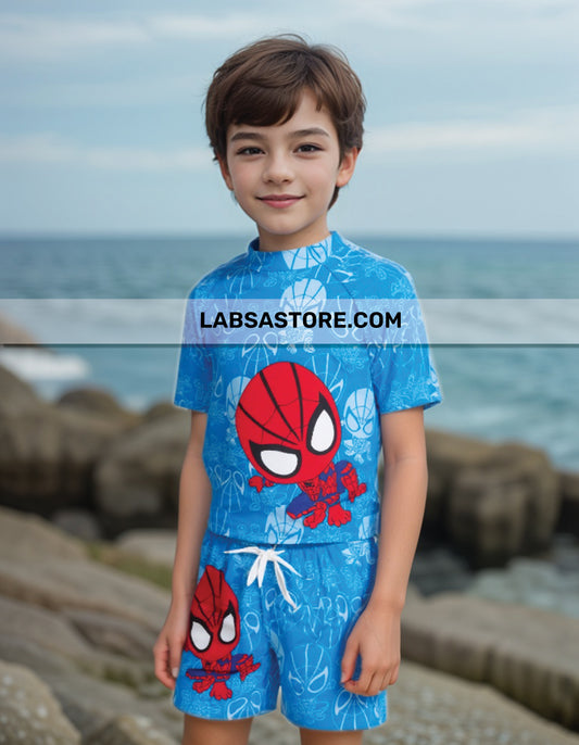 Maillot de bain pour garçon red spider