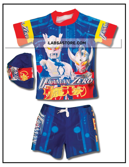 Maillot de bain pour garçon ultraman